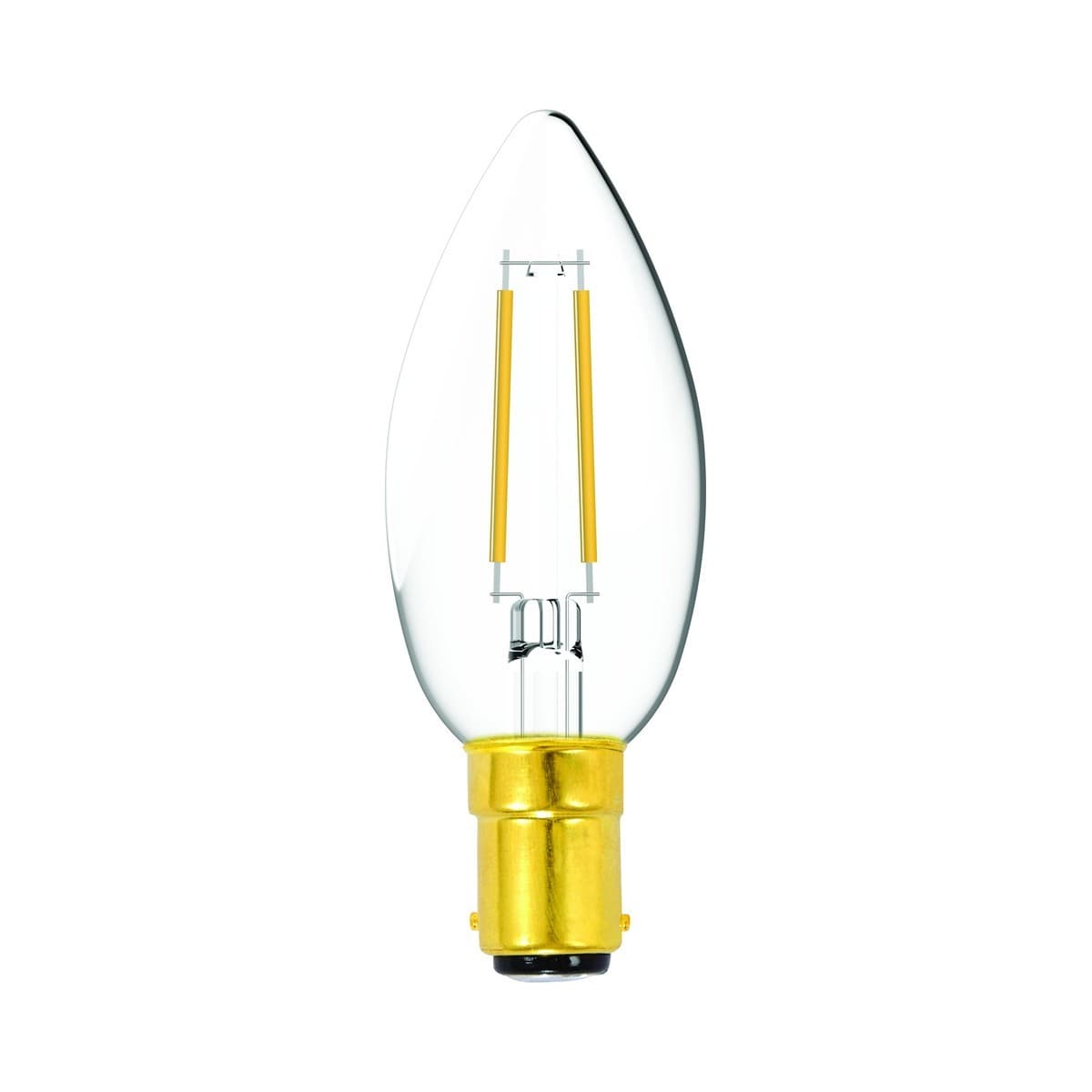 GE 4W Heritage LED Candle SBC Globe in Warm White