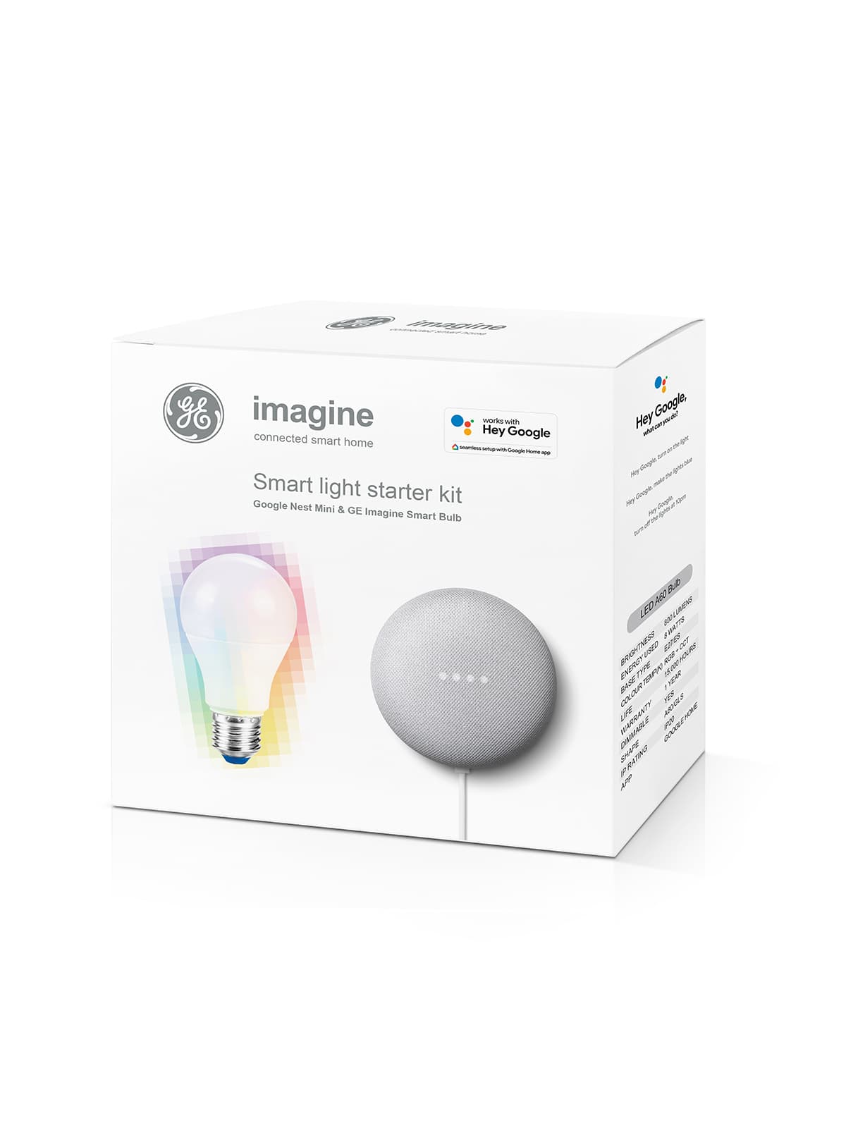 GE Imagine Starter Kit ES Globe + Google Nest Mini