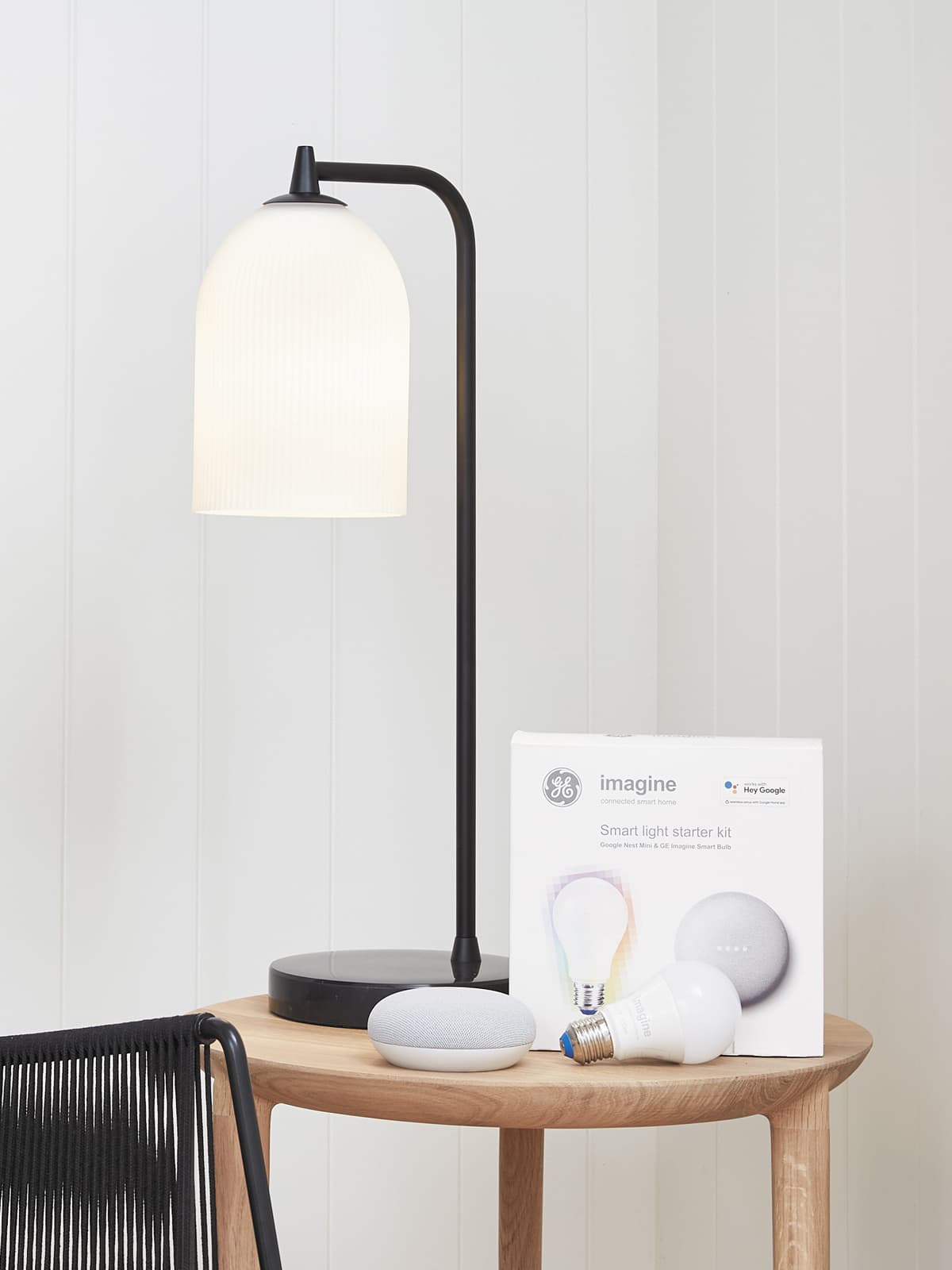 GE Imagine Starter Kit ES Globe + Google Nest Mini