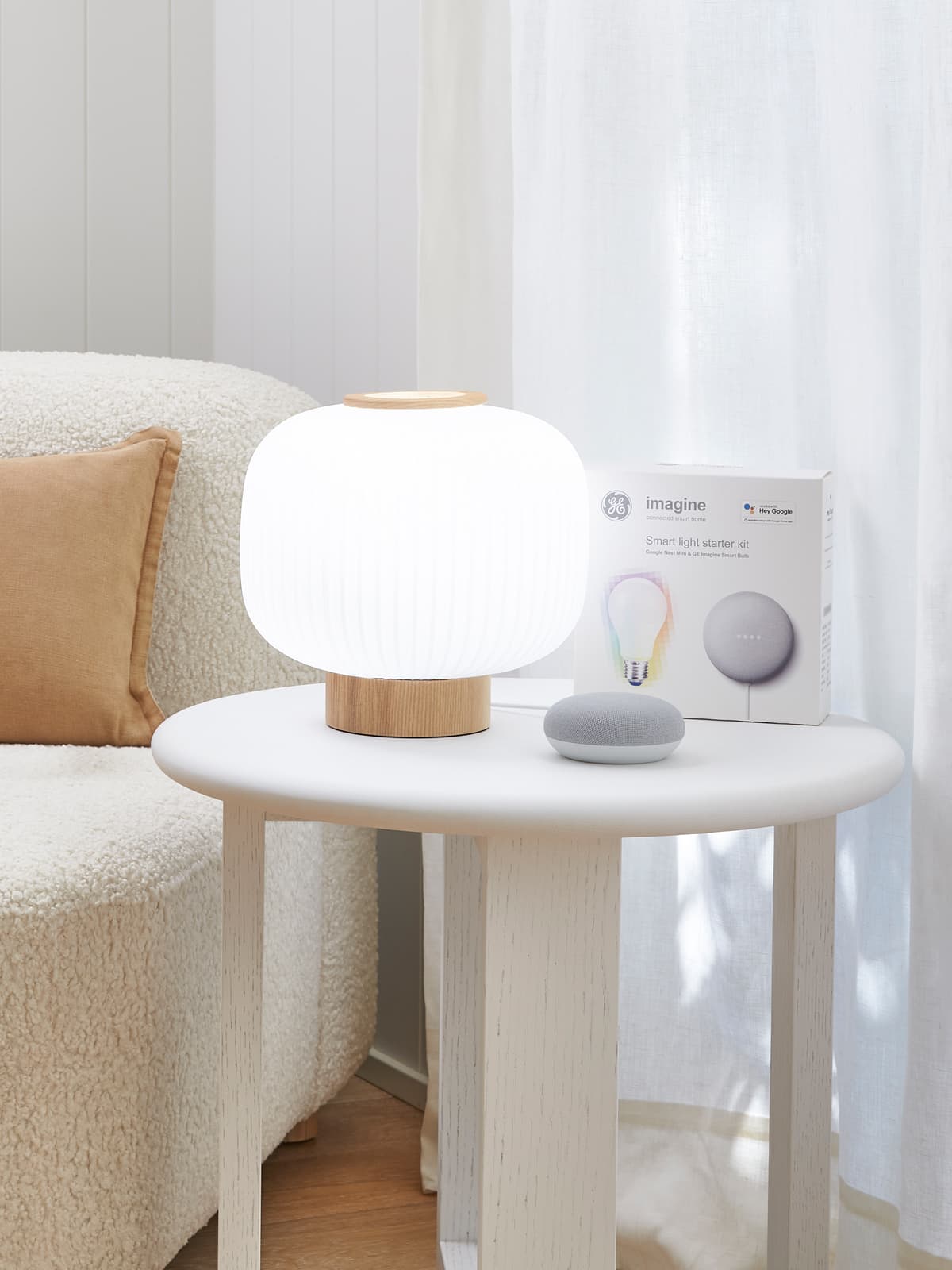 GE Imagine Starter Kit ES Globe + Google Nest Mini