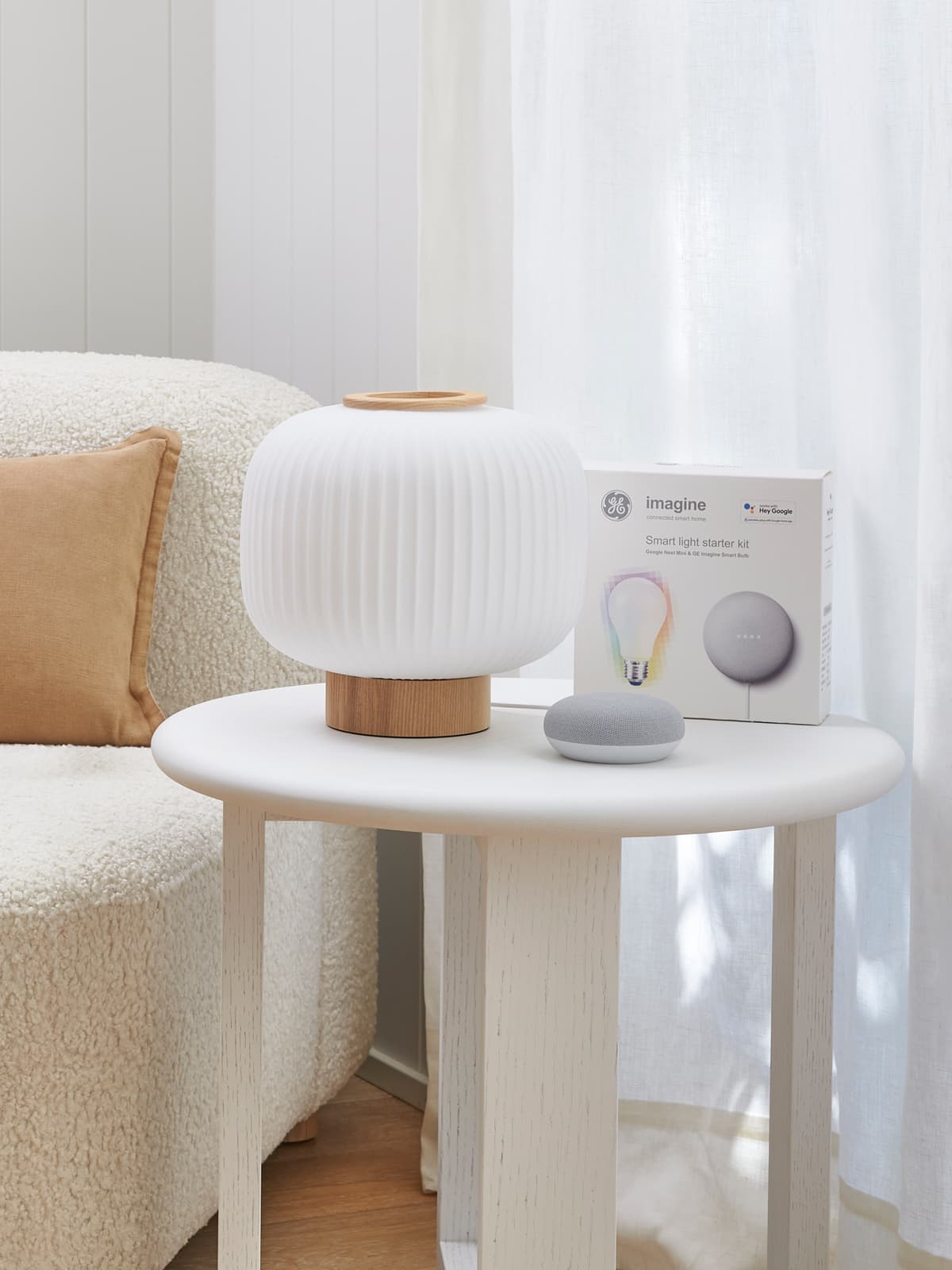 GE Imagine Starter Kit ES Globe + Google Nest Mini
