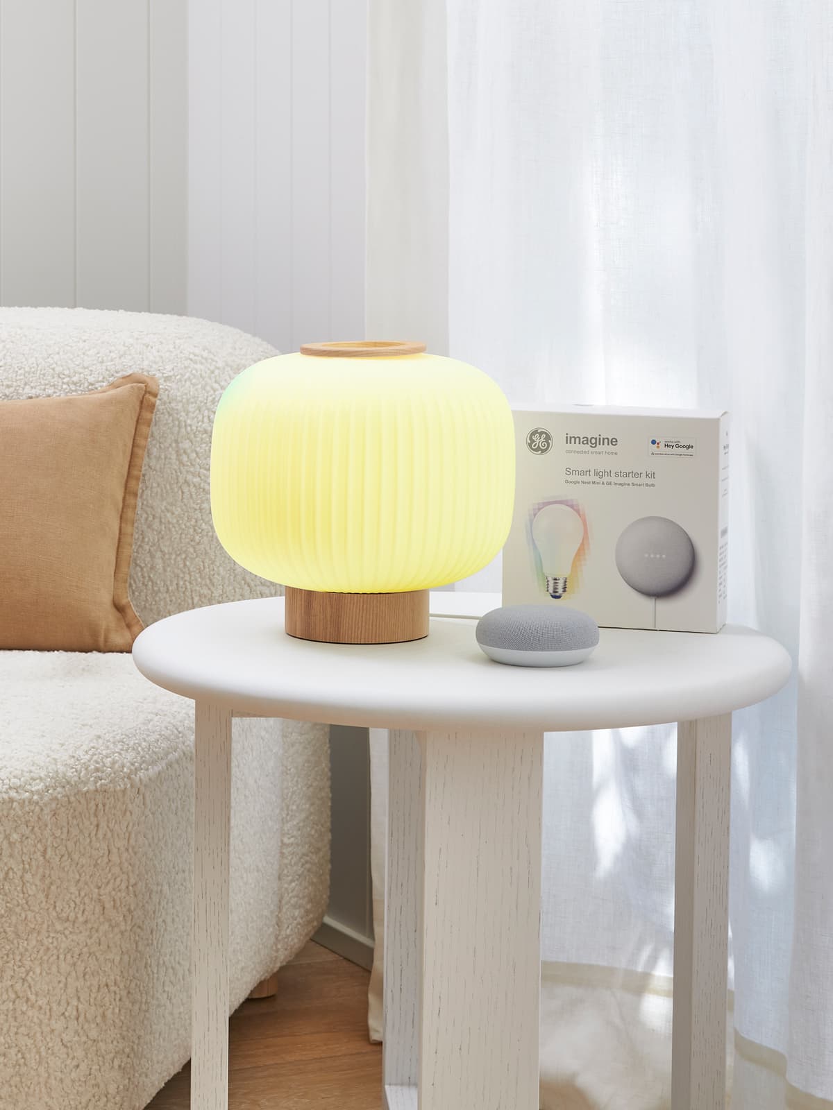 GE Imagine Starter Kit ES Globe + Google Nest Mini
