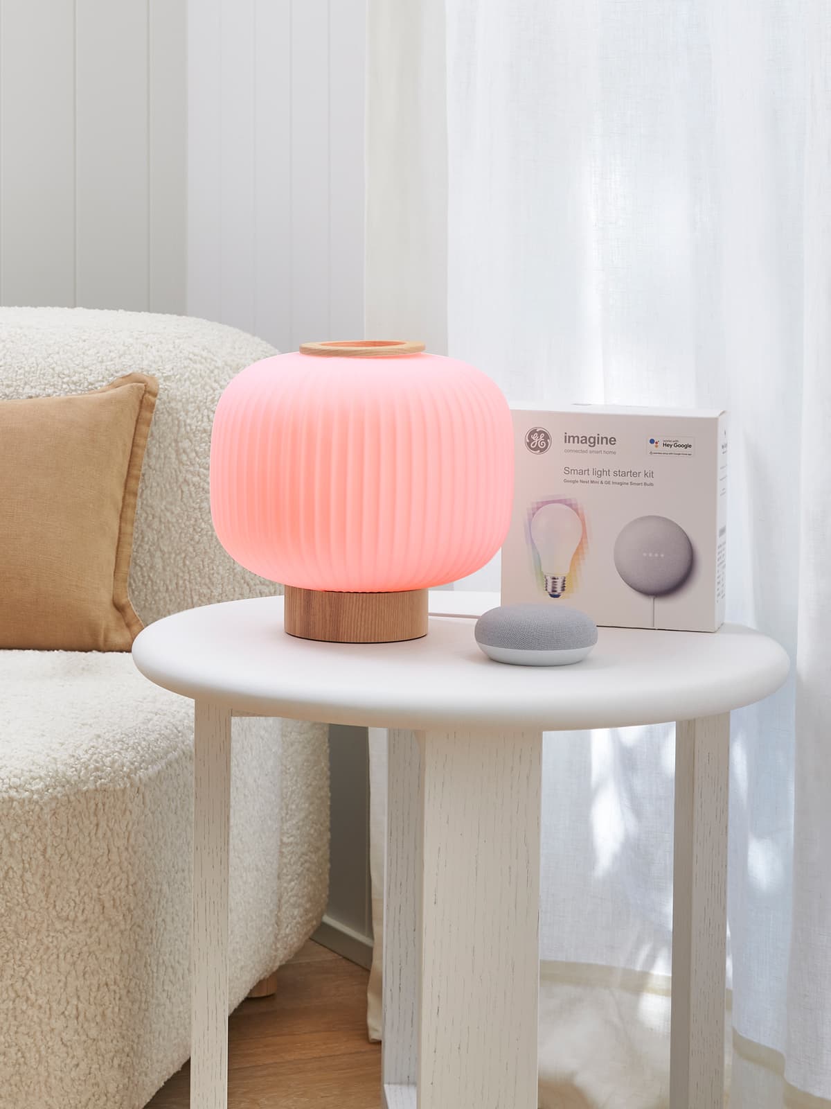 GE Imagine Starter Kit ES Globe + Google Nest Mini