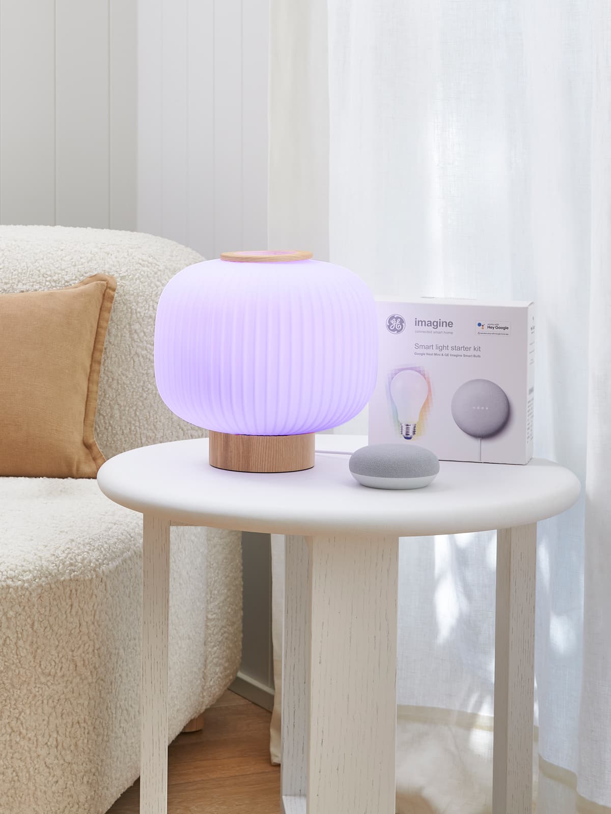 GE Imagine Starter Kit ES Globe + Google Nest Mini