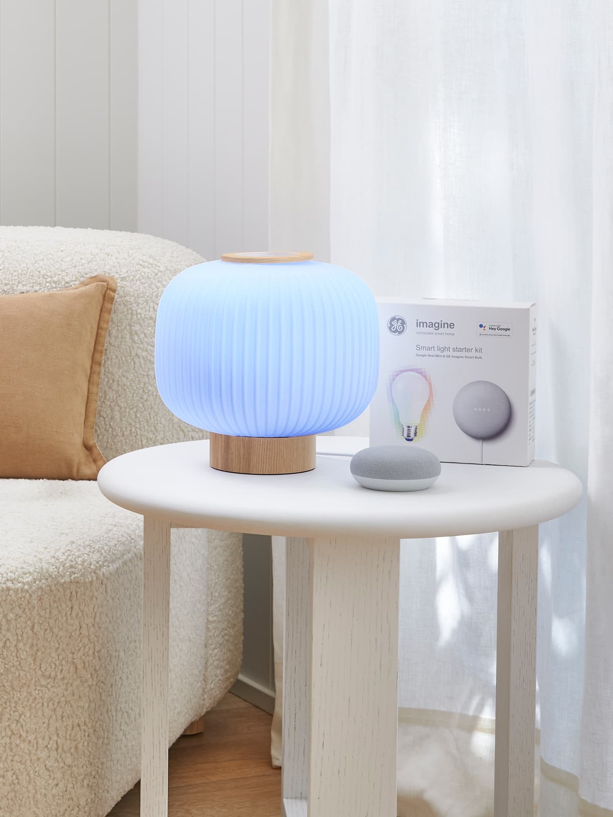 GE Imagine Starter Kit ES Globe + Google Nest Mini