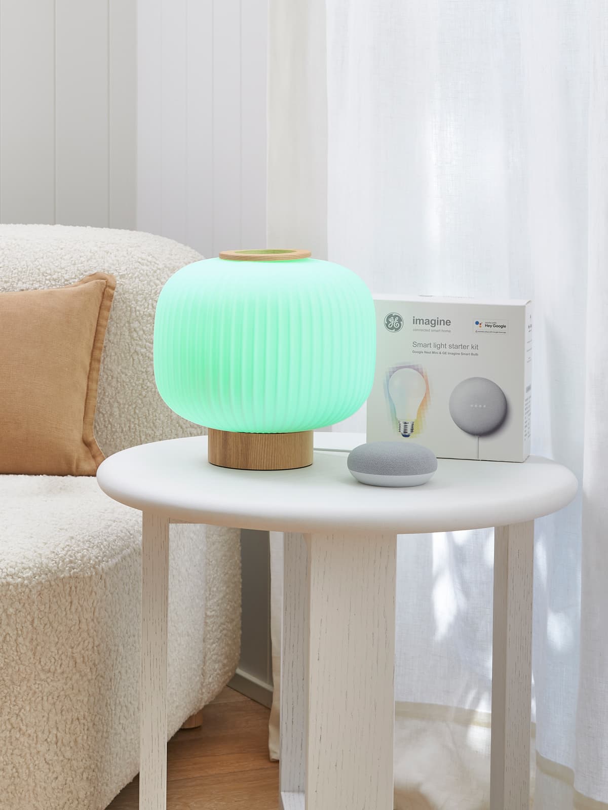 GE Imagine Starter Kit ES Globe + Google Nest Mini