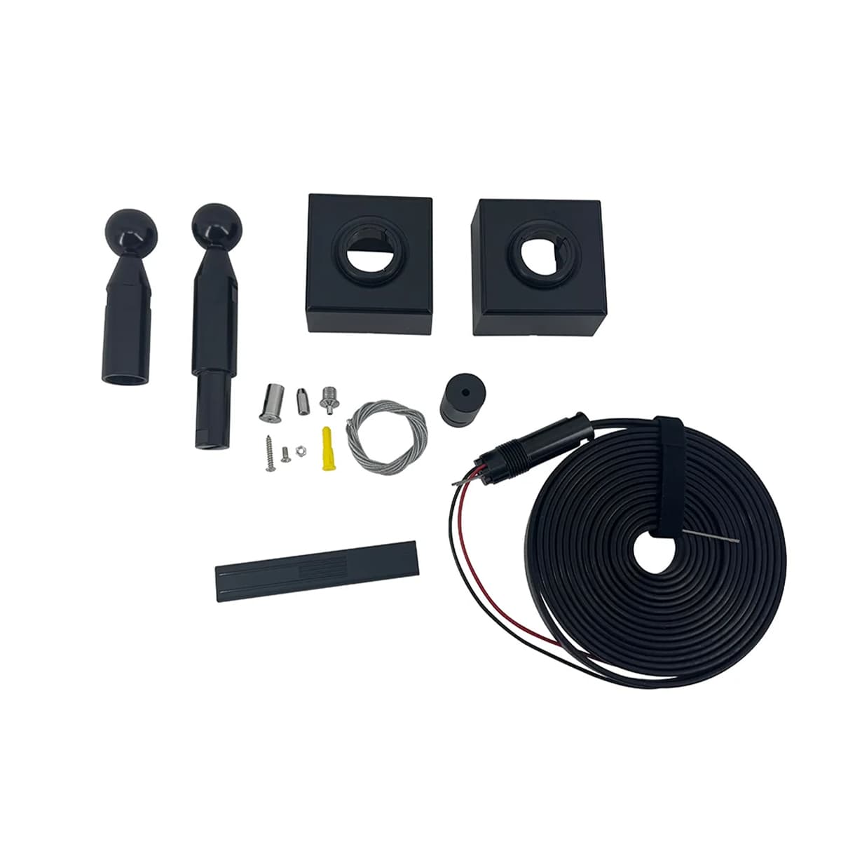 Skywire 24V Ribbon Track 5 Metre Kit in Black