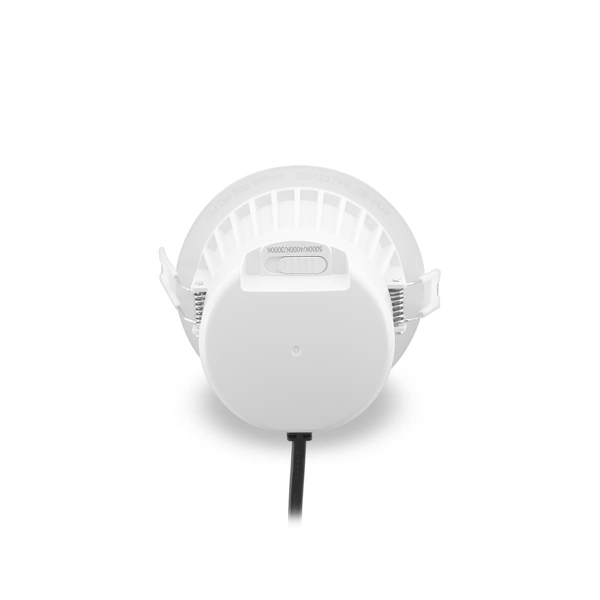 GE Buddy LED Recessed CCT 90mm Cut Out Downlight With Sensor in White