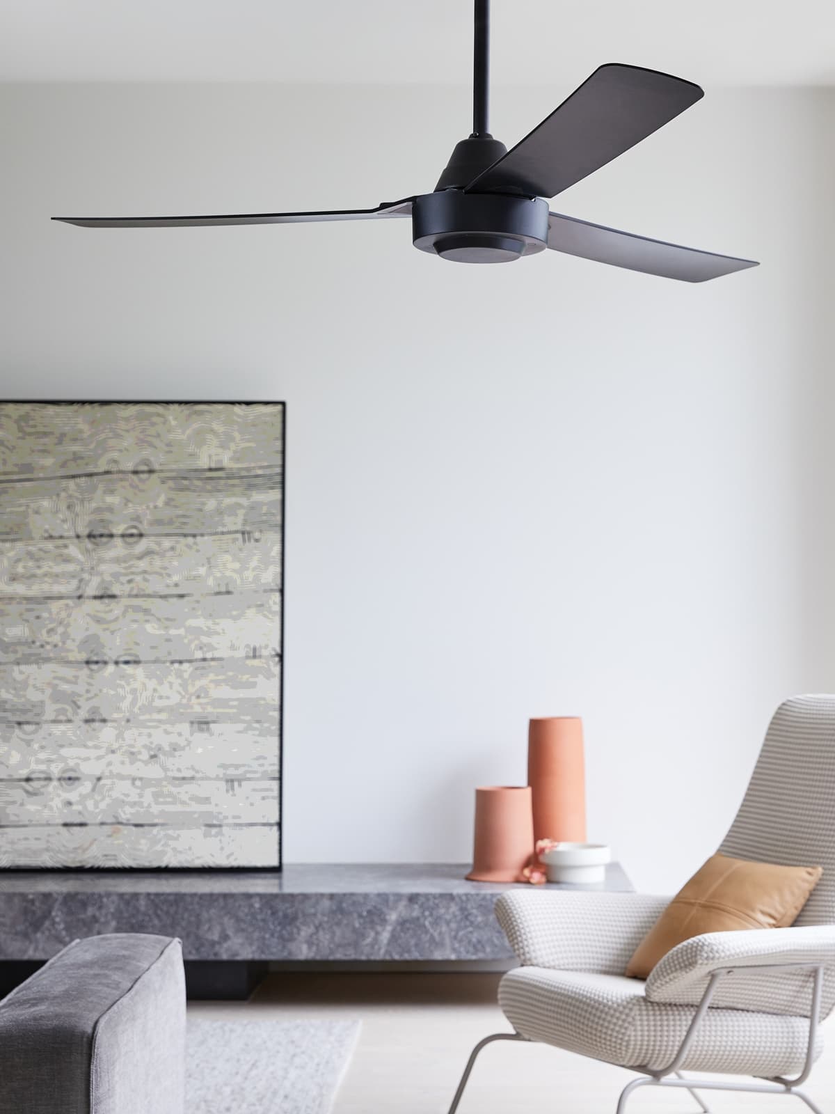 Bayside Calypso 122cm Fan in Black