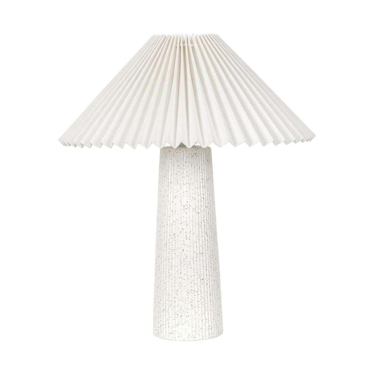 Lora 1 Light Table Lamp in White